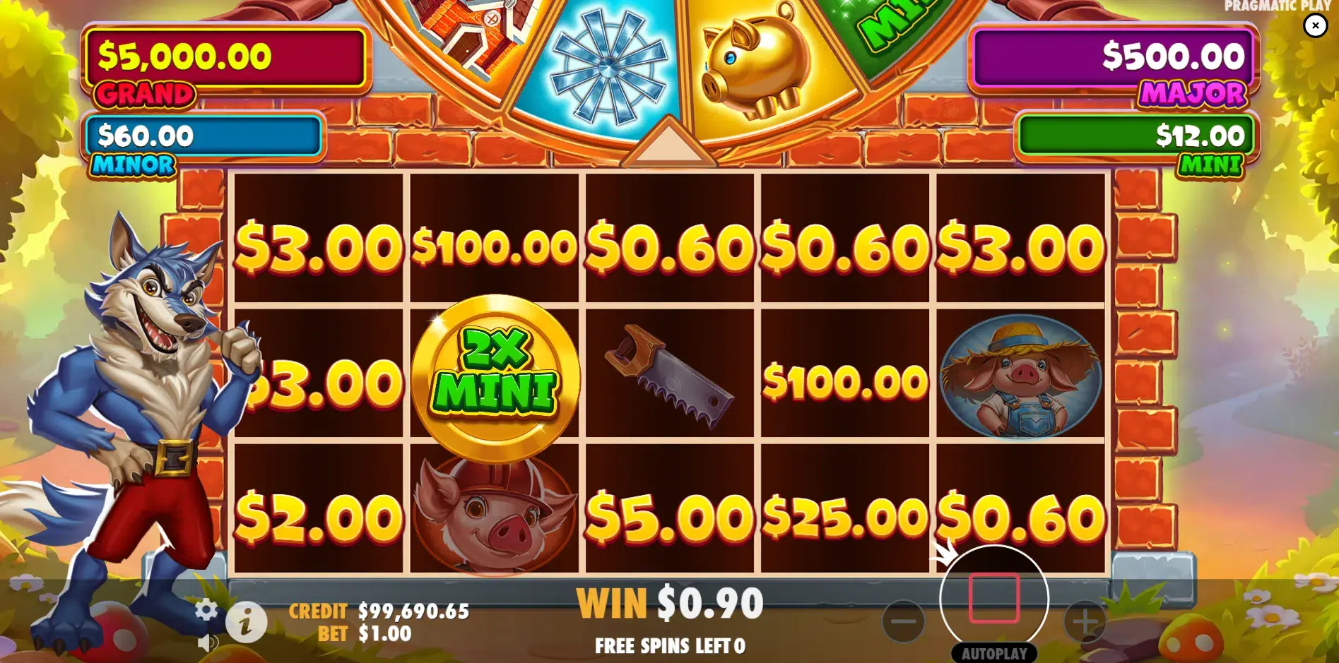 Brick House Bonanza: Review en Speluitleg screenshot 1